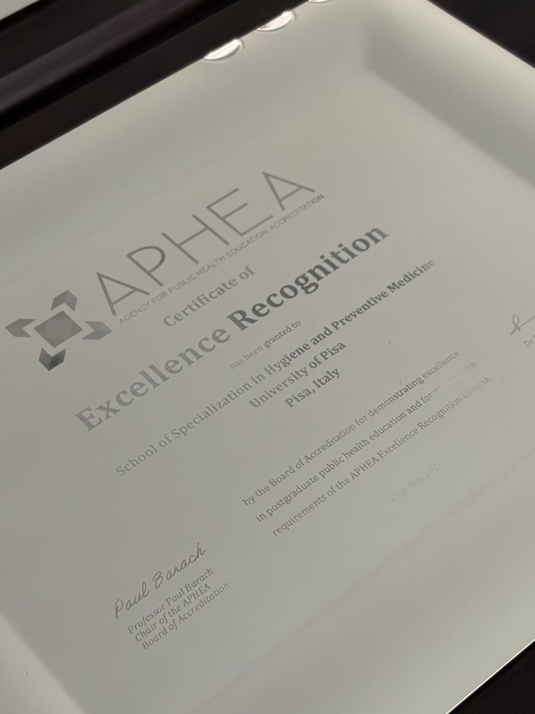 APHEA Presents the First Excellence Recognition Certificates in Milan